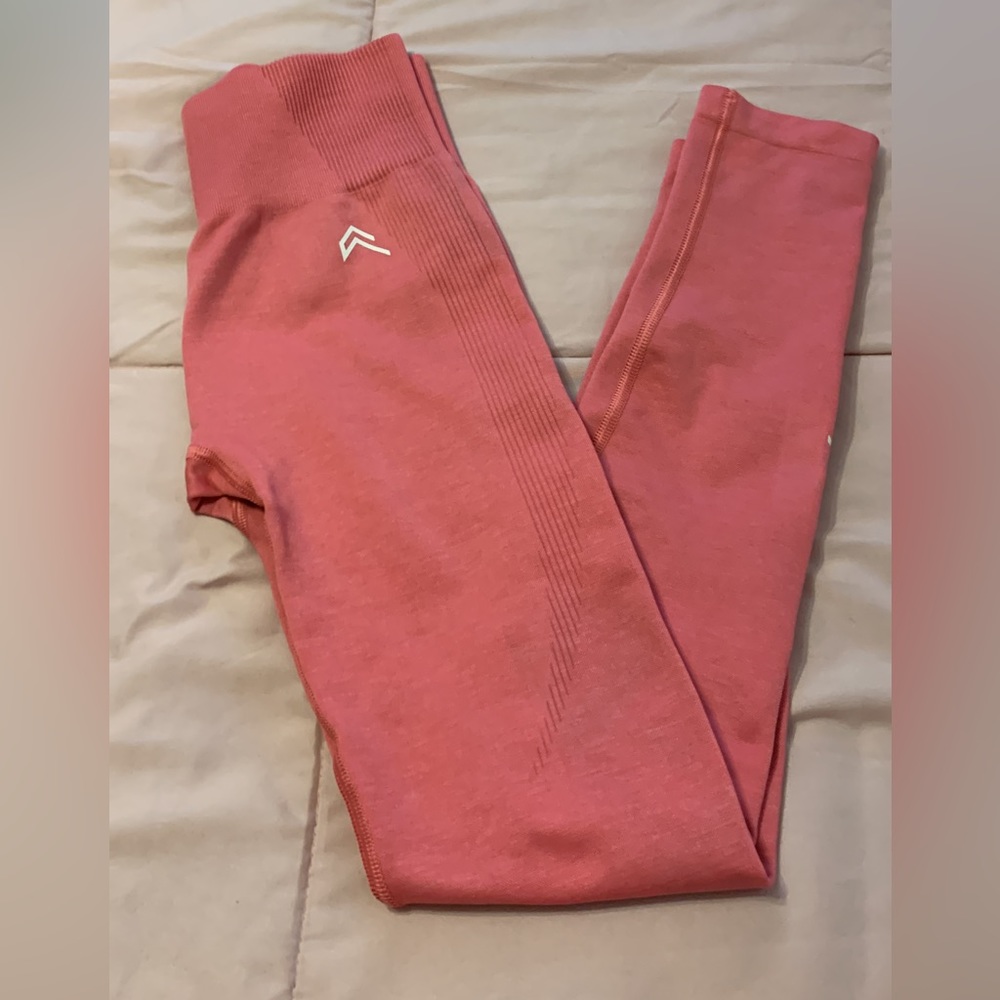 Oner Active Guava Marl Classic Seamless Leggings Medium Short
